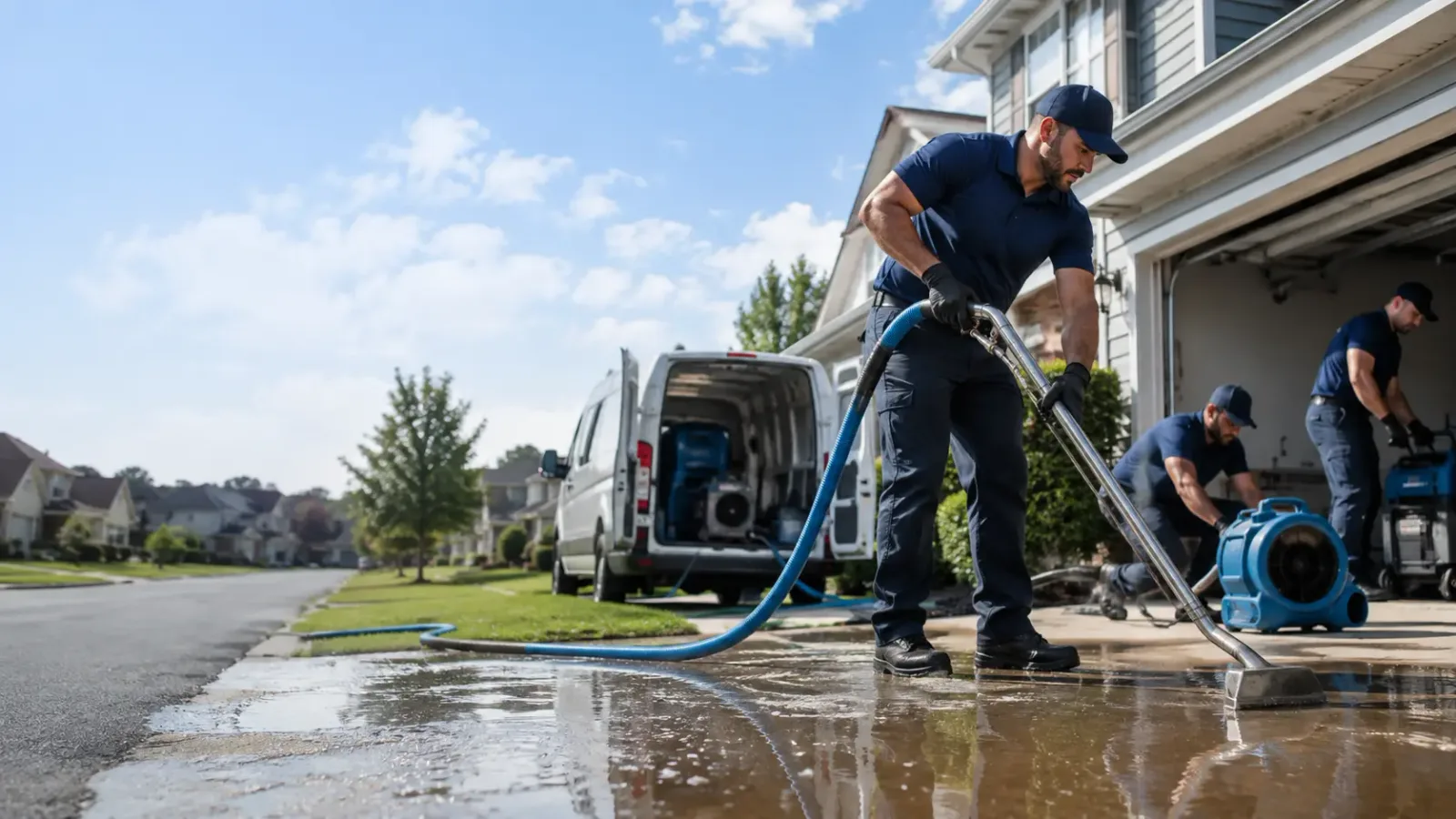Flood Damage Restoration in Burt Lake, MI